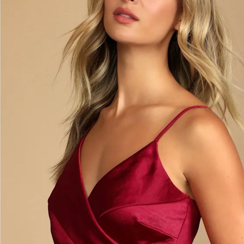 Lulu's Red Mini Dress - Picture 2 of 7